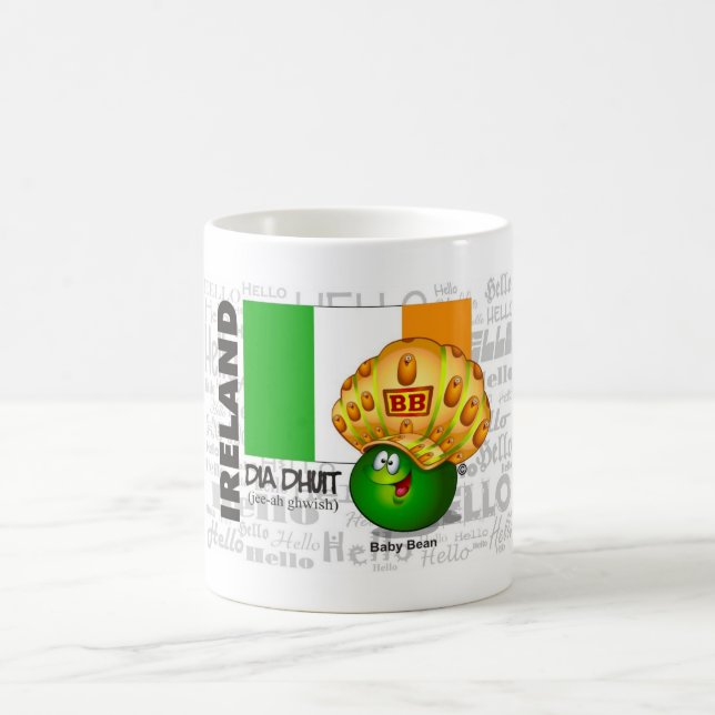 Mug L'IRLANDE - diamètre Dhuit (Centre)