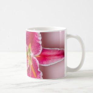 Mug Lis et bourgeon roses d'astronome