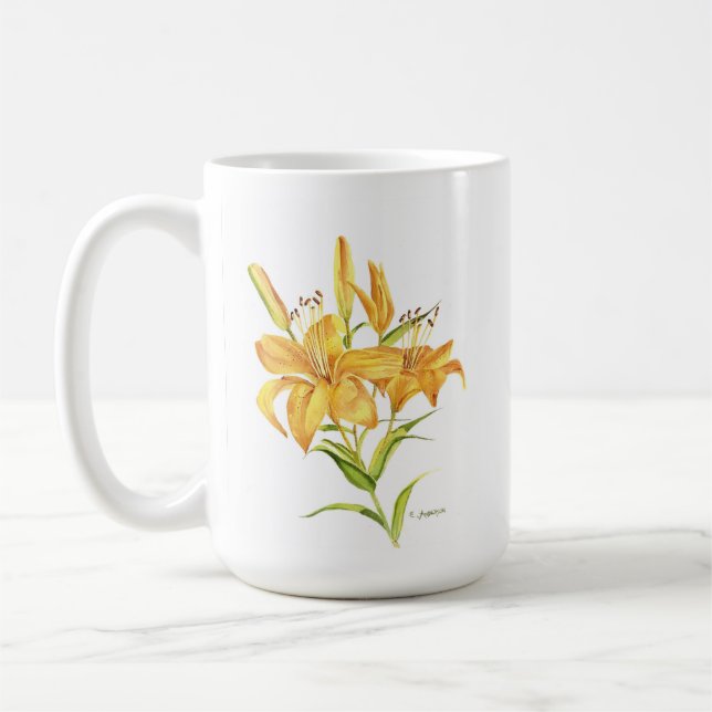 Mug Lis tigré et sa signification (Gauche)