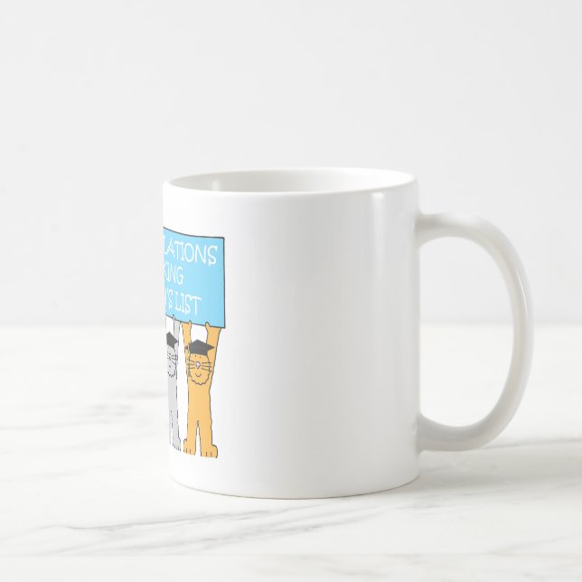 Mug List Congratulations de doyen (Droite)