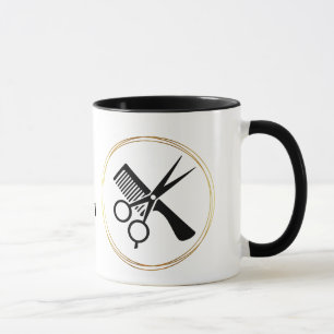 Mug Liste de cheveux Appréciation Jour Ciseaux Comb Mu