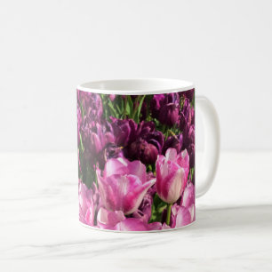 Mug Lit de jardin pourpre et rose Tulip, Oregon