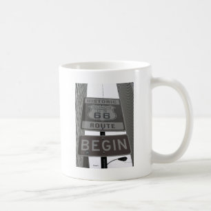 Mug L'itinéraire officiel 66 commencent le signe