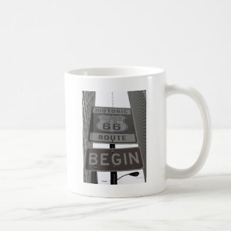 Mug L'itinéraire officiel 66 commencent le signe