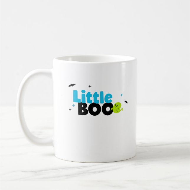 Mug Little Boo Funny Retro (Gauche)