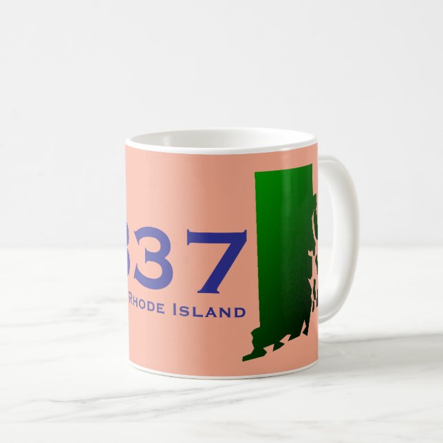 Mug Little Compton, RI Zip Code - 02837 - Sakonnet, LC (Devant droit)