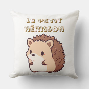 mug little hedgehog throw pillow