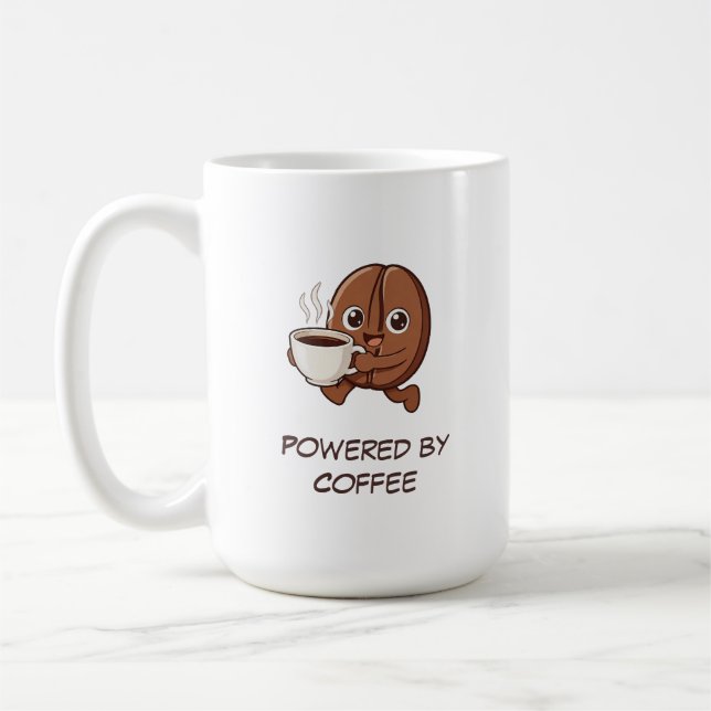 Mug Little Kaka – Alimenté par le Café (Gauche)