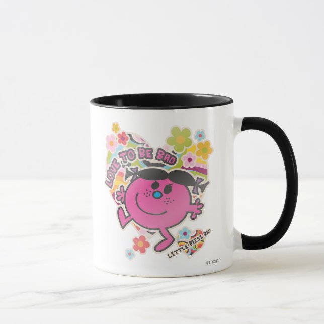 Mug Little Miss Bad | L'amour pour être mauvais (Droite)