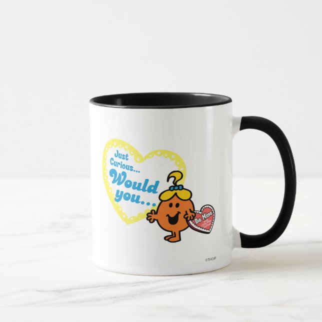 Mug Little Miss Curious Valentine's Day Wish (Droite)