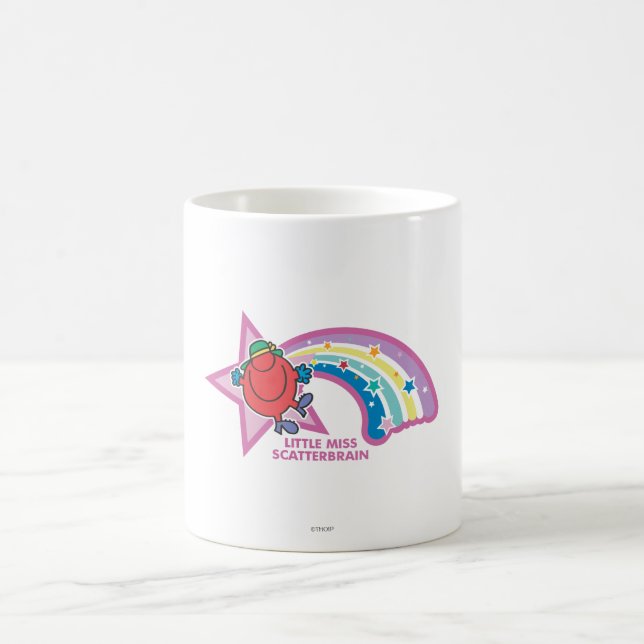 Mug Little Miss Scattercerveau | Arc en ciel et étoile (Centre)