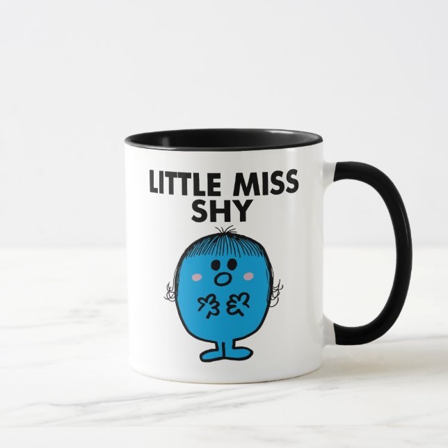 Mug Little Miss Shy | Lettres noires (Droite)