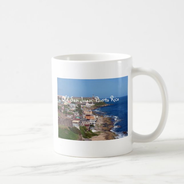 Mug Littoral de vieux San Juan, Porto Rico (Droite)