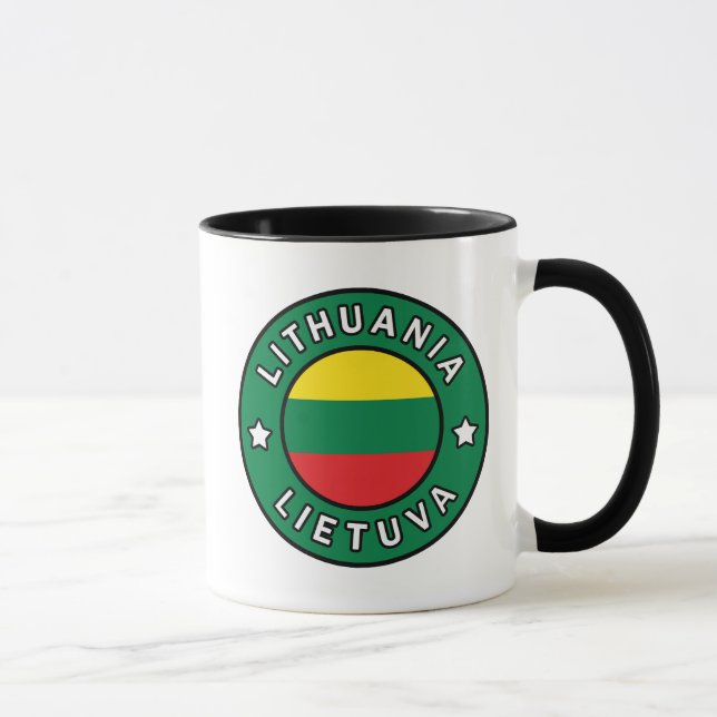 Mug Lituanie Lietuva (Droite)