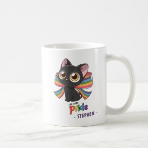 Mug Live With Pride - Rainbow Cat LGBTQ Pride