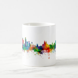 Mug Liverpool England Skyline