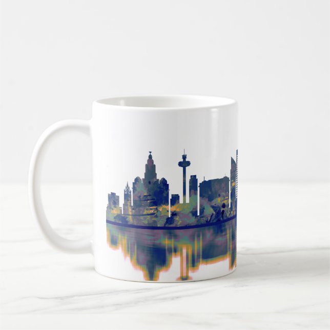 Mug Liverpool Skyline (Gauche)