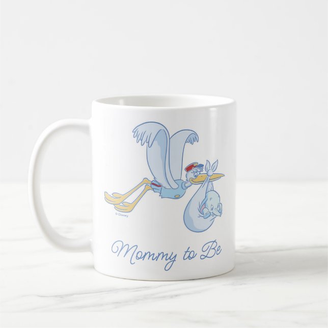 Mug Livraison de la cigogne de Dumbo (Gauche)