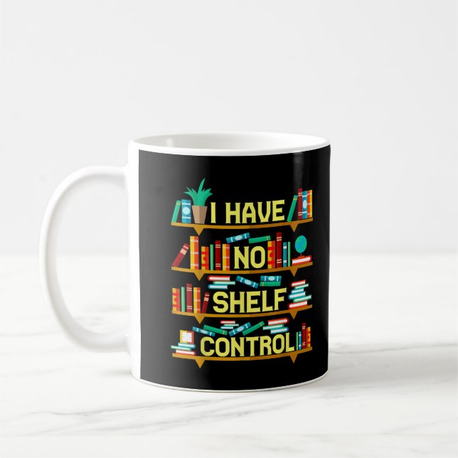 Mug Livre amusant Lover Cadeau Club de livre Groupe de (Gauche)