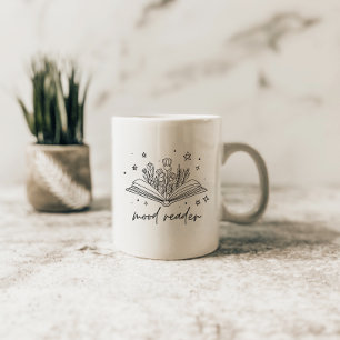 Mug Livre Lecteur Humeur Florale Amoureux de Livres