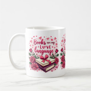 Mug Livre Lover Valentine Romantique Lecture esthétiqu