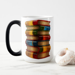 Mug Livre Peint Nouveauté Tasse Café Livres Peints