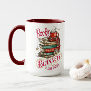 Mug Livres Couvertures et Chocolat Chaud