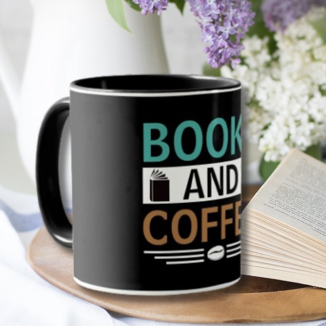 Mug Livres et cadeaux pour amateurs de café (Créateur téléchargé)
