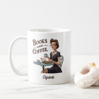 Mug Livres et livre de café Citation de l'auteur