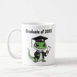 Mug Lizard Gecko Graduation Personnalisée