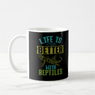 Mug Lizard Serpent Chameleon Reptiles Lover