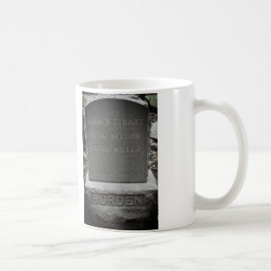 Mug Lizzie Borden Chiens Gravestone - "Dormir pendant 