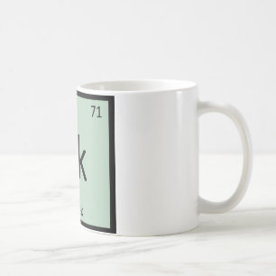 Mug Lk - Symbole de table périodique de la chimie des 