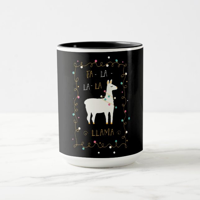 Mug Llama Gift| Llama Sing Funny (Centre)