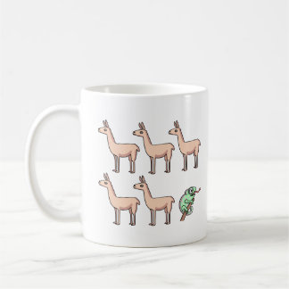 Mug Llama llama llama llama llama chameleon