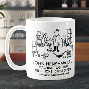 Mug Location d'outil de machine promotionnelle
