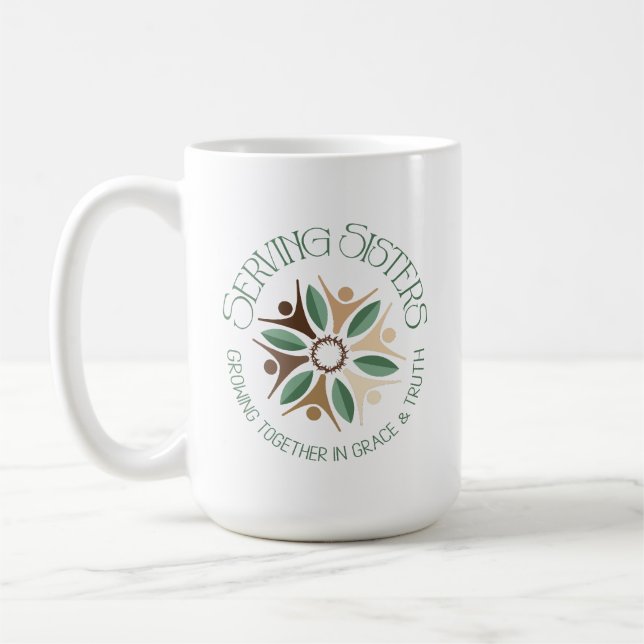 Mug LOGO 15oz POUR LES SOEURS (Gauche)