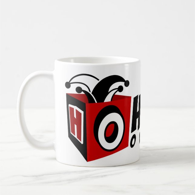 Mug logo 2016 de HumorOutcasts.com (Gauche)