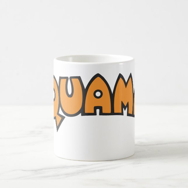 Mug Logo Aquaman Orange (Centre)
