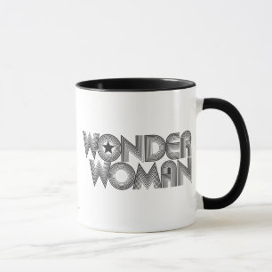Mug Logo B&W Wonwoman 3