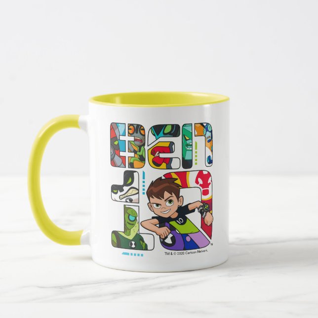 Mug Logo Ben 10 Alien (Gauche)