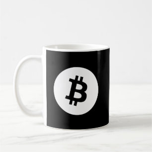 Mug Logo blanc Express® Bitcoin