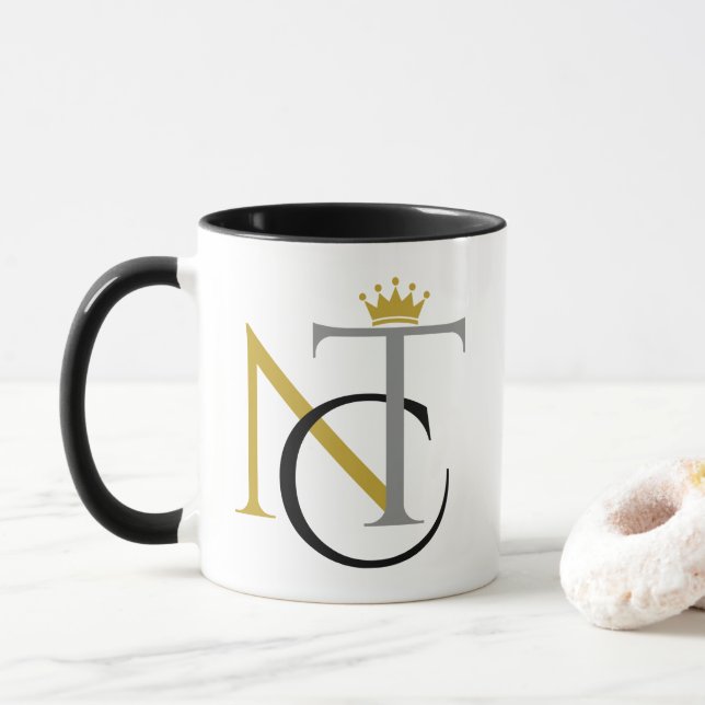 Mug Logo Christian de New Crowns et Thrones™ (Avec donut)