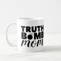 Logo classique des textes de maman de bombe de