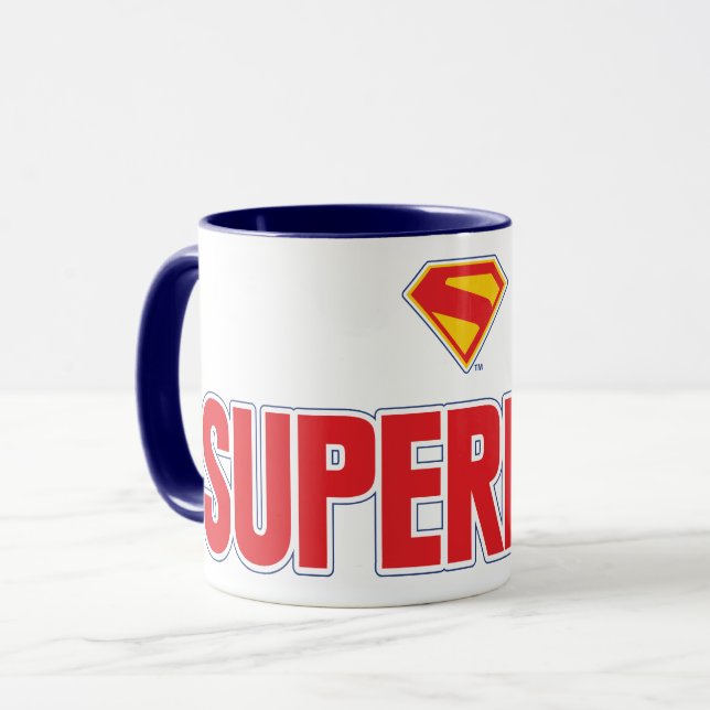 Mug Logo classique Superman Bold (Devant gauche)