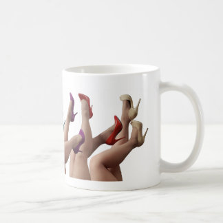 Mug Logo d'arc-en-ciel avec les talons colorés