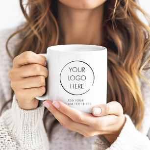 Mug Logo de base Personnalisé, Entreprise ou Marketing