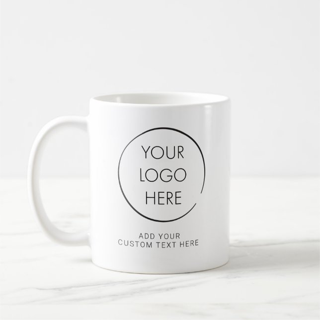Mug Logo de base Personnalisé, Entreprise ou Marketing (Gauche)