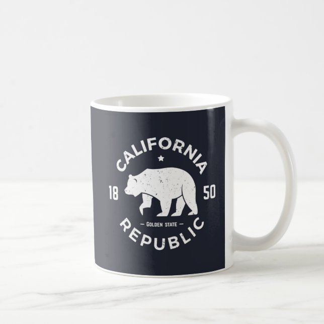 Mug Logo de Californie| L'État d'Or (Droite)