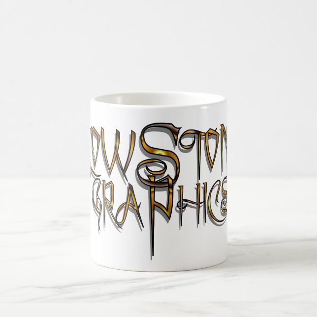 Mug Logo de Flowstone Graphics (Centre)